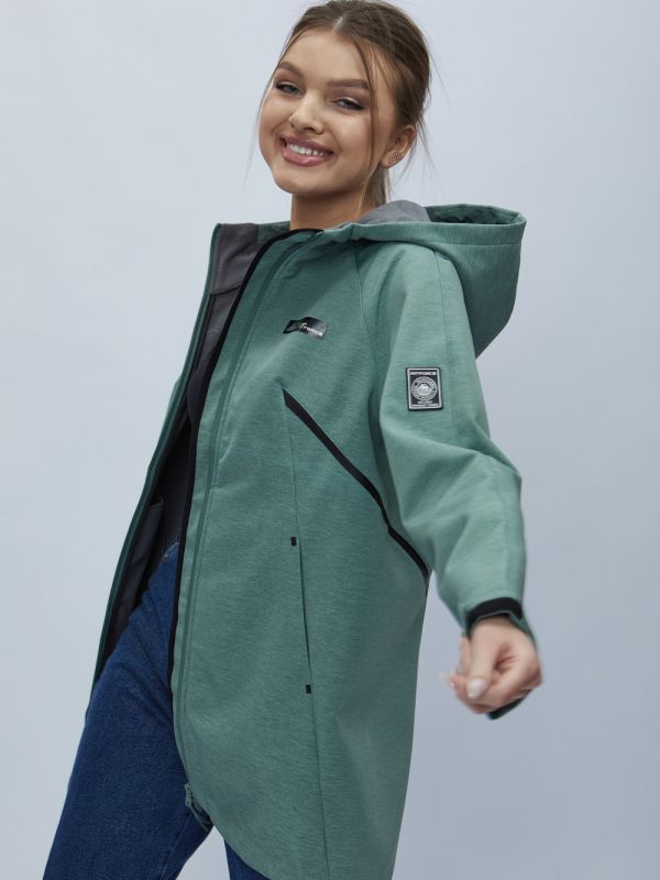 Women's windbreaker MTFORCE spring green 22213Z